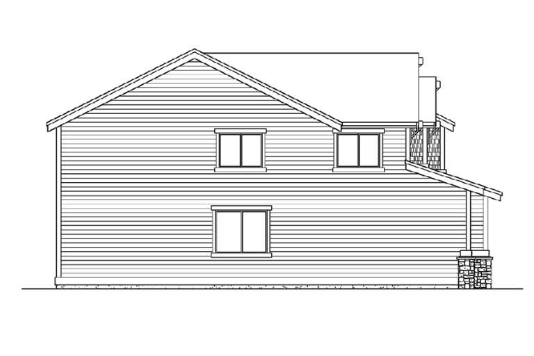 Craftsman House Plan #341-00103 Elevation Photo