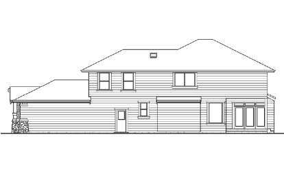 Northwest House Plan #341-00105 Elevation Photo