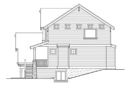 Mountain House Plan #341-00106 Elevation Photo