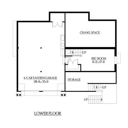 Floorplan 1 for House Plan #341-00108