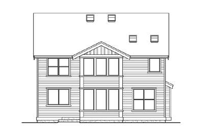 Northwest House Plan #341-00109 Elevation Photo