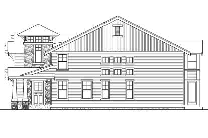 Northwest House Plan #341-00109 Elevation Photo