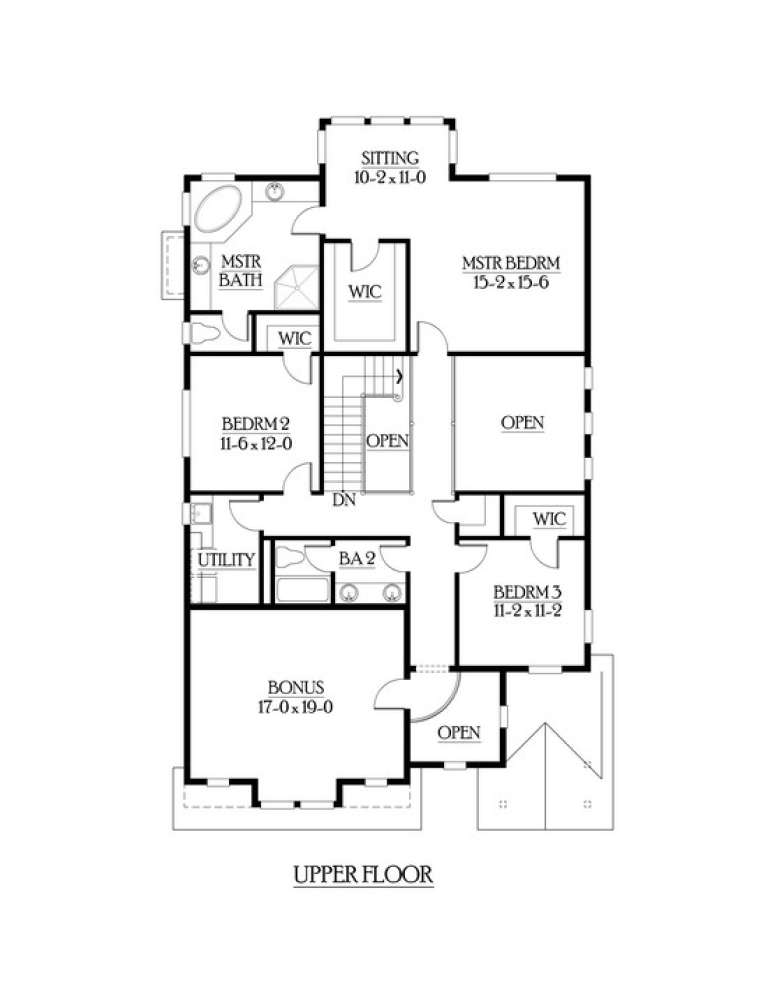House Plan House Plan #5983 Drawing 2