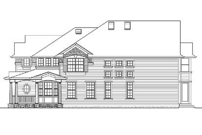 Country House Plan #341-00110 Elevation Photo