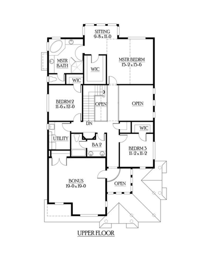 House Plan House Plan #5984 Drawing 2