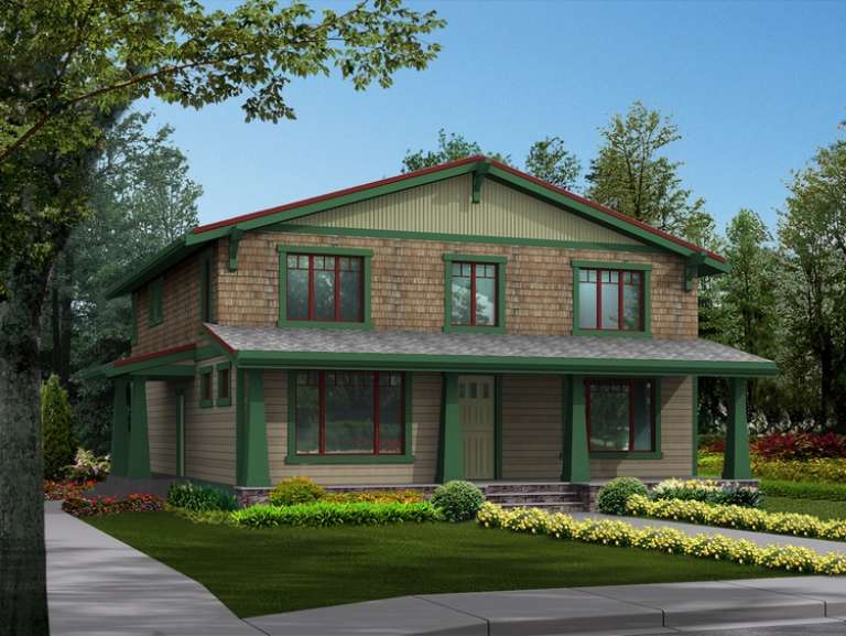House Plan House Plan #5985 Front Elevation