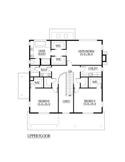Floorplan 3 for House Plan #341-00111