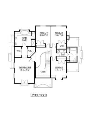 Floorplan 2 for House Plan #341-00115