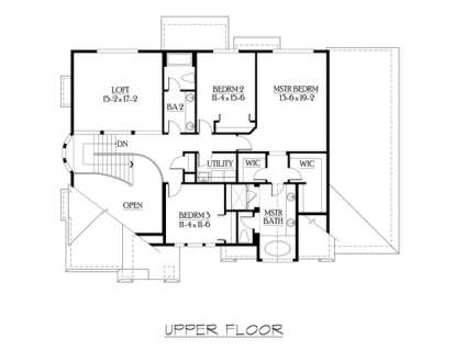 Floorplan 2 for House Plan #341-00116