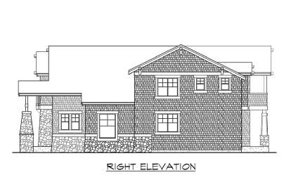 Northwest House Plan #341-00118 Elevation Photo