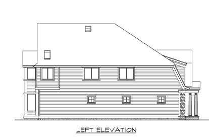 Craftsman House Plan #341-00121 Elevation Photo
