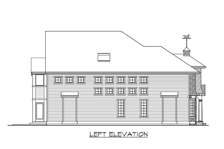 Craftsman House Plan #341-00122 Elevation Photo