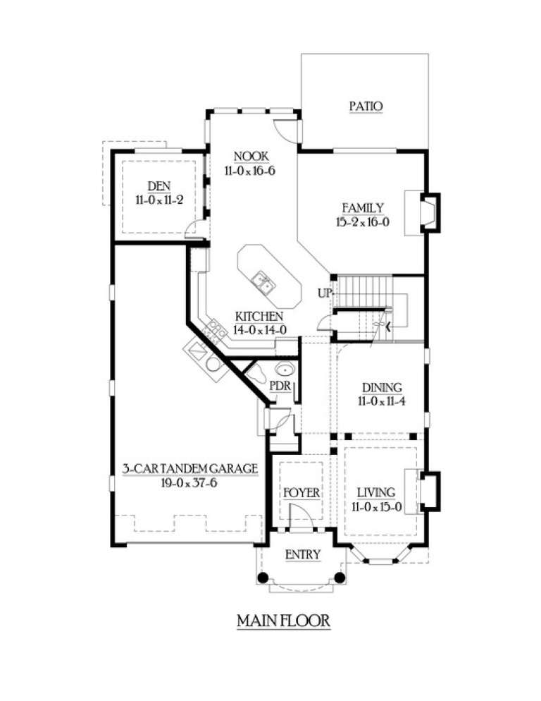 House Plan House Plan #5996 Drawing 1