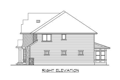 French Country House Plan #341-00124 Elevation Photo