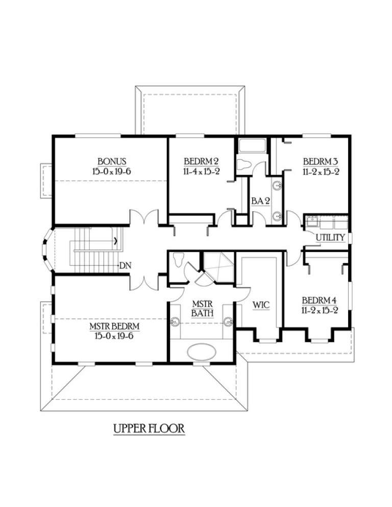 House Plan House Plan #5999 Drawing 2