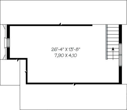 Bonus Room for House Plan #034-00165