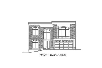 Craftsman House Plan #341-00128 Elevation Photo