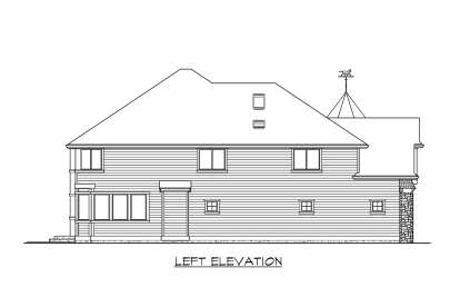 Northwest House Plan #341-00129 Elevation Photo