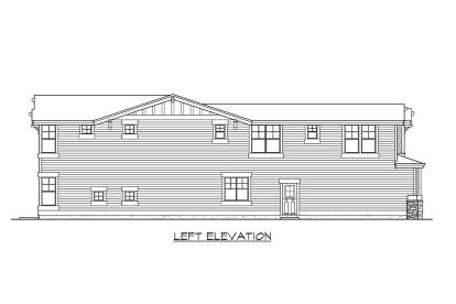 Craftsman House Plan #341-00130 Elevation Photo