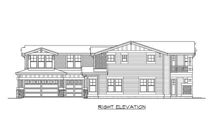 Craftsman House Plan #341-00130 Elevation Photo