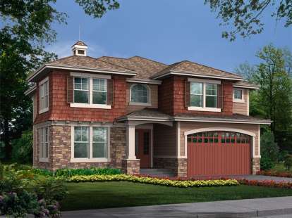 4 Bed, 3 Bath, 3438 Square Foot House Plan - #341-00131