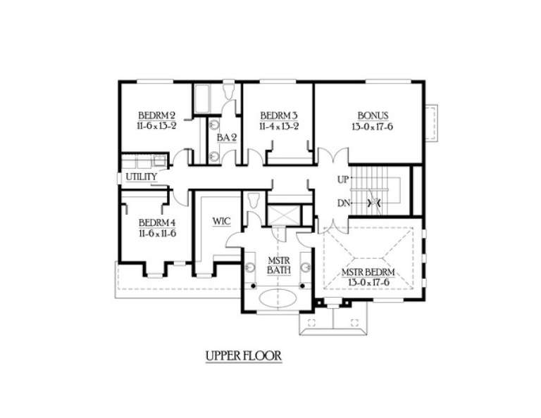 House Plan House Plan #6006 Drawing 2