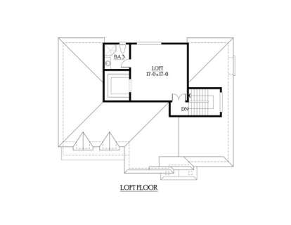 Floorplan 3 for House Plan #341-00132