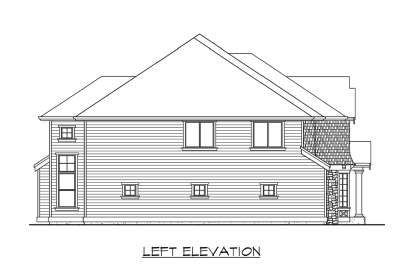 Northwest House Plan #341-00133 Elevation Photo