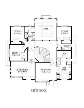 Floorplan 3 for House Plan #341-00134