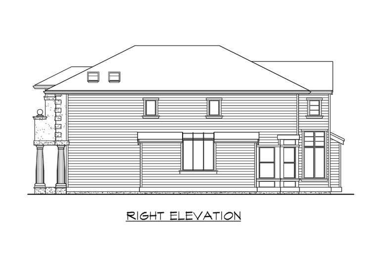 Contemporary House Plan #341-00135 Elevation Photo
