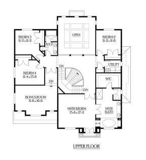 Floorplan 2 for House Plan #341-00135