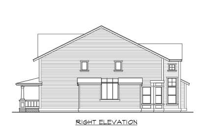 Country House Plan #341-00136 Elevation Photo
