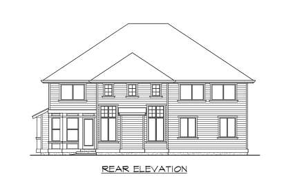 Northwest House Plan #341-00139 Elevation Photo