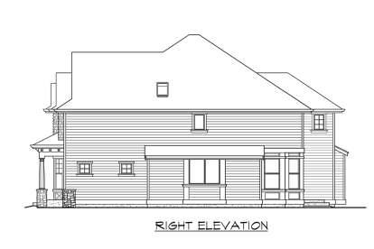 Northwest House Plan #341-00139 Elevation Photo