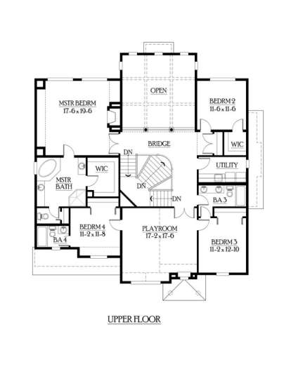 Floorplan 2 for House Plan #341-00139
