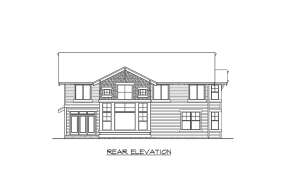 Mountain House Plan #341-00140 Elevation Photo