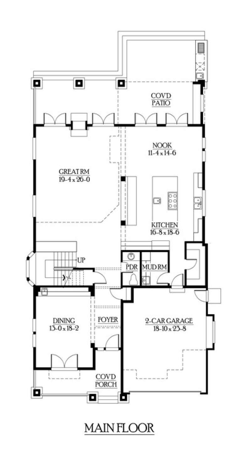 House Plan House Plan #6016 Drawing 1