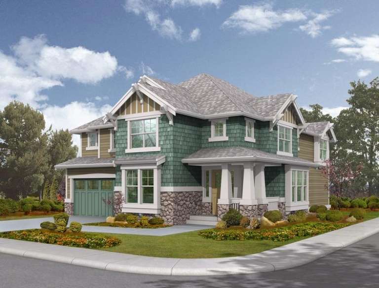 House Plan House Plan #6019 Front Elevation
