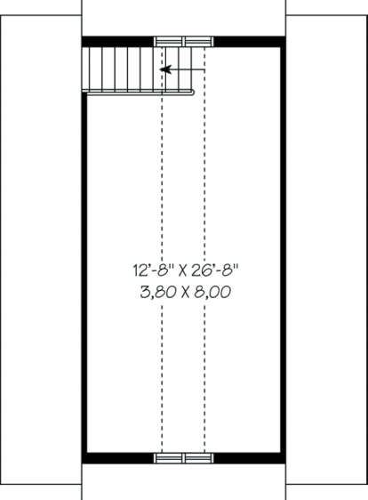 Bonus Room for House Plan #034-00167