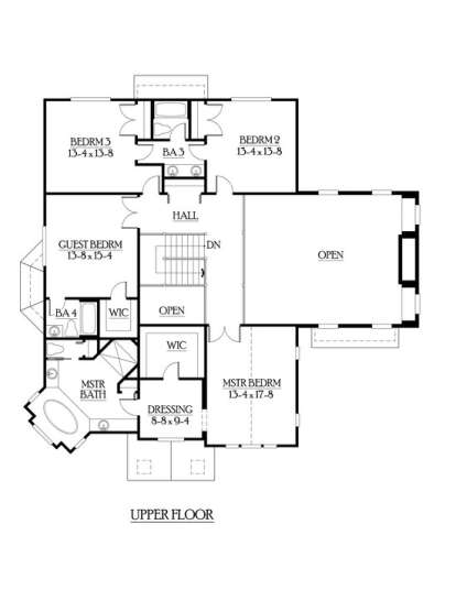 Floorplan 3 for House Plan #341-00147