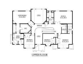 Floorplan 2 for House Plan #341-00151
