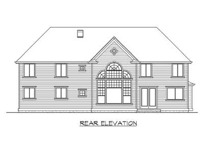 Craftsman House Plan #341-00152 Elevation Photo