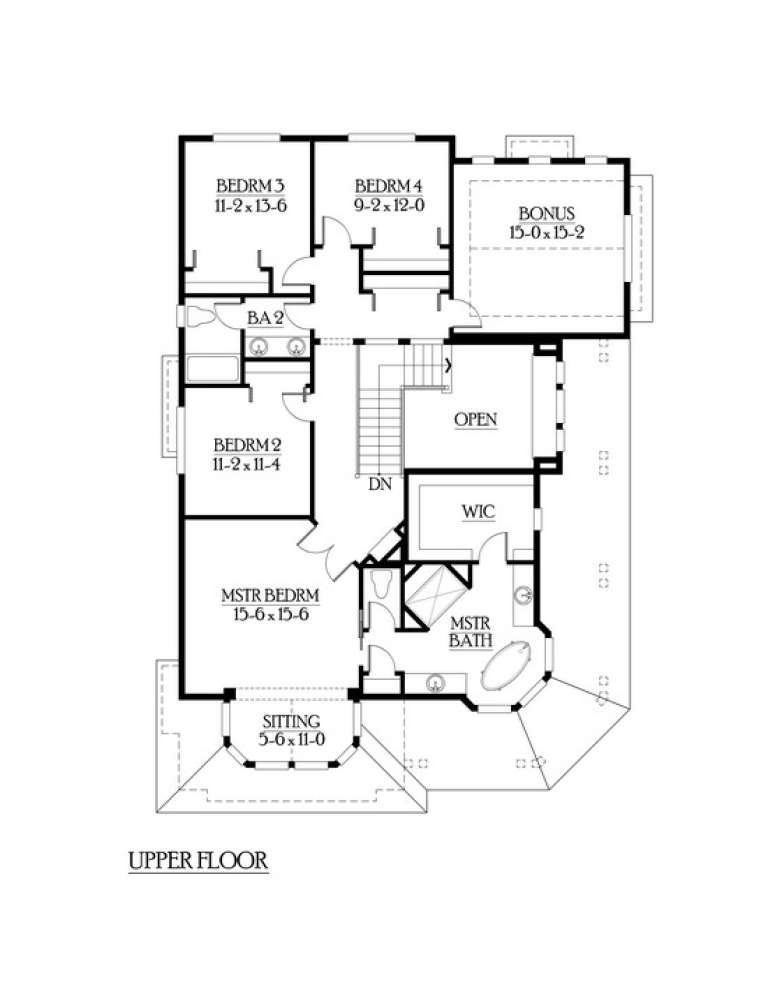 House Plan House Plan #6028 Drawing 3