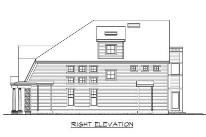 Northwest House Plan #341-00155 Elevation Photo