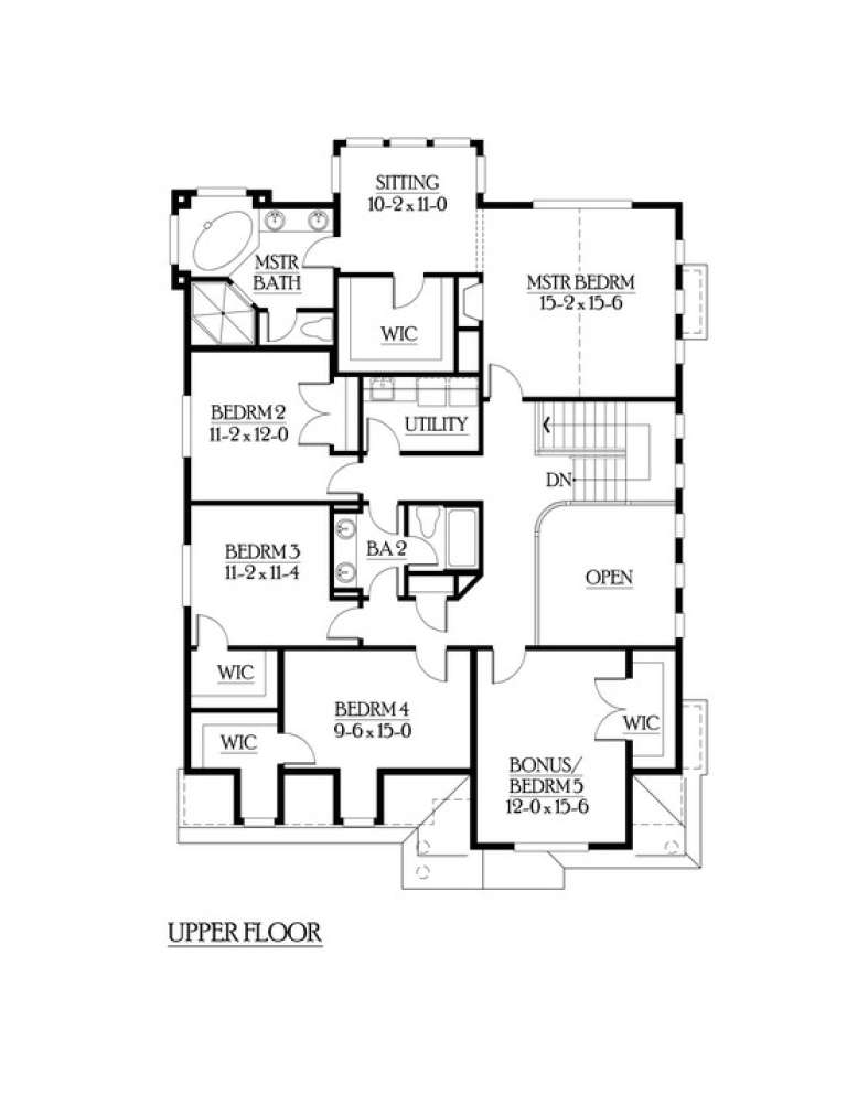 House Plan House Plan #6029 Drawing 2
