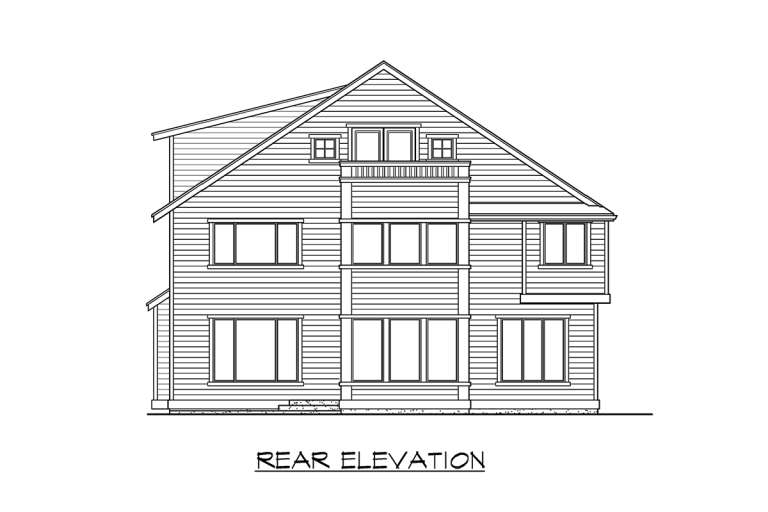 Northwest House Plan #341-00157 Elevation Photo