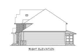 Northwest House Plan #341-00158 Elevation Photo