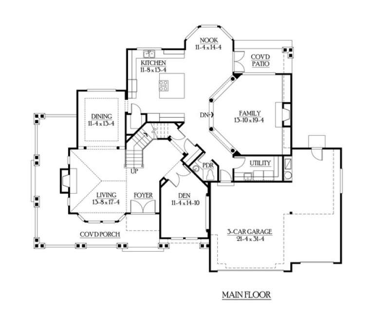 House Plan House Plan #6033 Drawing 1