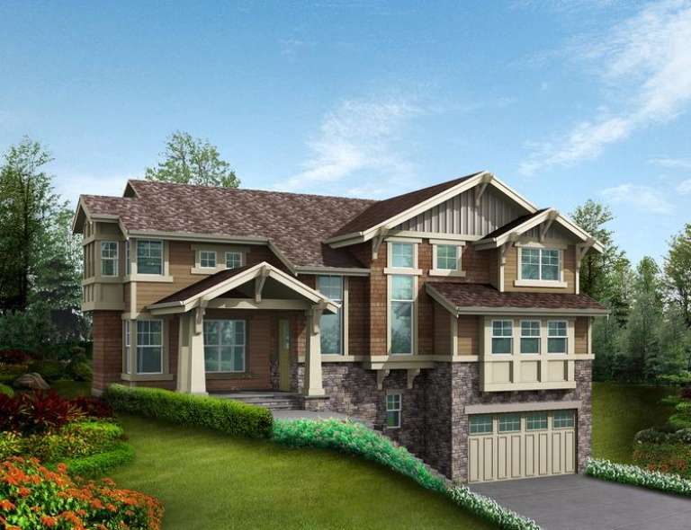 House Plan House Plan #6034 Front Elevation