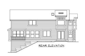 Northwest House Plan #341-00161 Elevation Photo